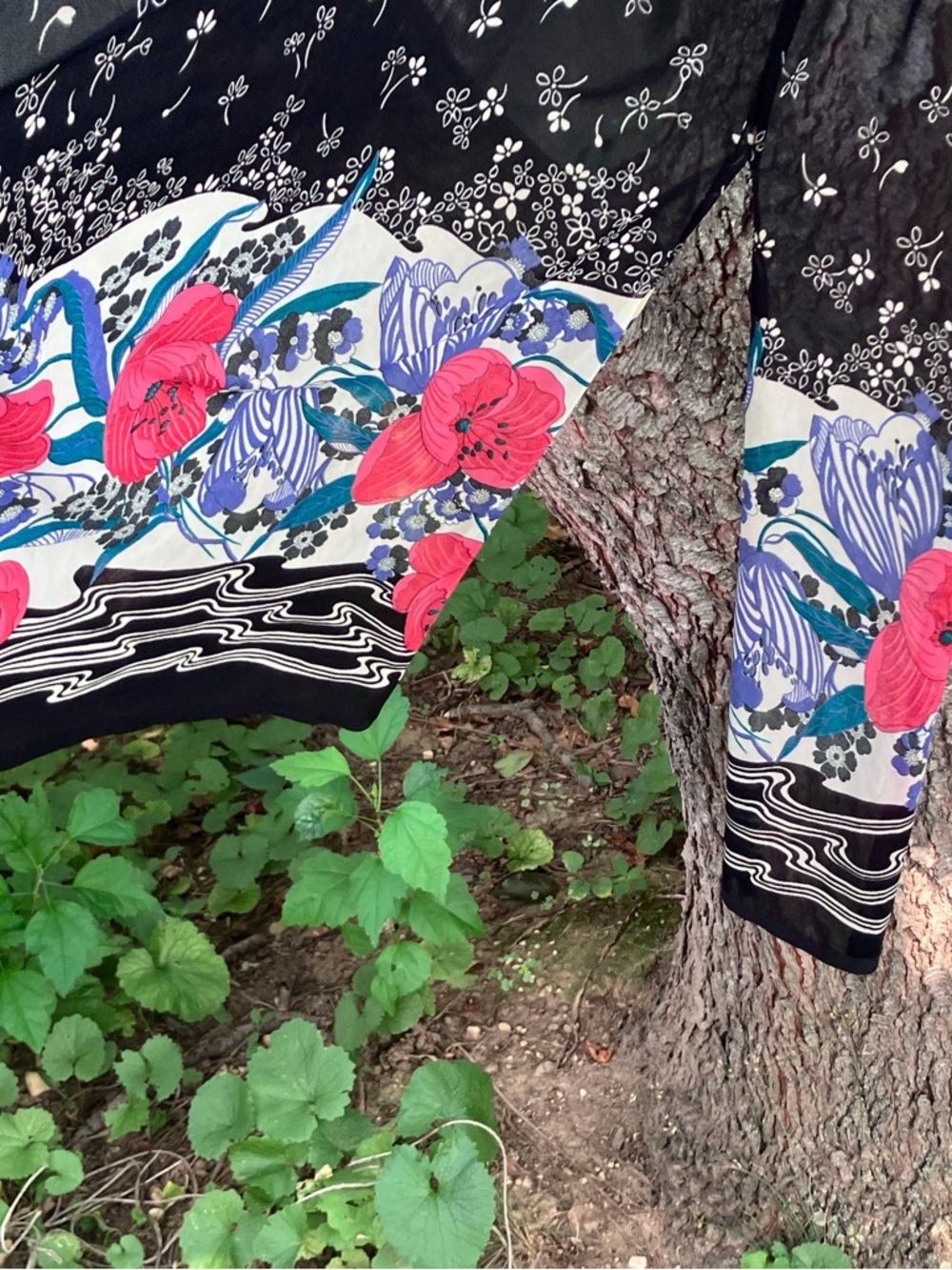 Nouveau Day Robe True Vintage 70s does 20s - Picture 6 of 8